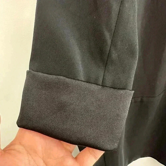 Wilfred Chevalier Jacket  Relaxed Open-Front Blazer Black Women's Size 4 - Picture 16 of 16